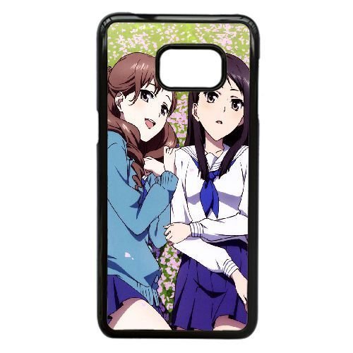 Samsung Galaxy Note 5 Edge case ,Samsung Galaxy Note 5 Edge Cell phone case Black yuina wakura and minko tsurugi hanasaku iroha,LLDS3911193