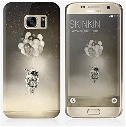 Samsung Galaxy S7 Edge case - Skinkin - Original Design : Astronaute by Julien Kaltnecker