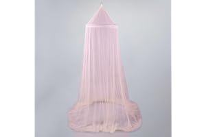Universal Bed Canopy Dome Mosquito Mesh Net Hanging for Single to King Size Hammocks Cribs Indoor Lightweight Breathable Easy