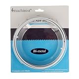Imachinist S9351214 Metal Cutting Bi-metal Band Saw Blades 93-1/2" X 1/2" X 14tpi