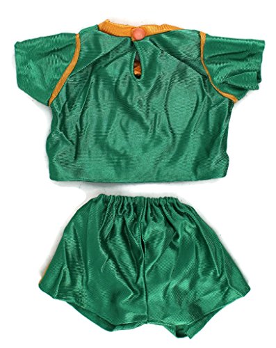 Dear Baby Gear Animal and Outfit Collection Mix And Match, Green Soccer Uniform Outfit Only - Thumbnail 2