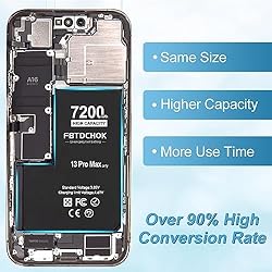 FBTDCHOK 7200mAh Upgraded Replacement Battery