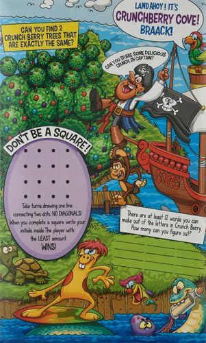 CAP’N CRUNCH CEREAL, CRUNCH BERRIES, 16.8OZ BOX