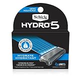 Schick Hydro 5 Razor Blade Refills for Men with Flip Trimmer - 4 Count