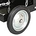 Yaheetech Welding Welder Cart MIG TIG ARC Plasma Cutter Tank Storage with Rear Wheels Swivel Casters, 3 Shelf/2 Safety Chains/2 Hooks, Black Finish