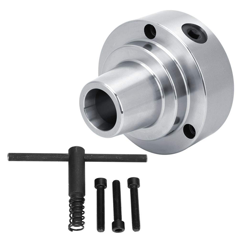 5C Collet Chuck, 12.7 cm Diameter, 0.0006 TIR Accuracy, 6000 RPM Max Speed, Lathe Tool Holder