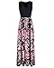 Styleword Women's Sleeveless Waist Pocket Maxi Long Dress