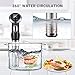 REDMOND Sous Vide Machine,Accurate Immersion Circulator Precision Cooker 1000W, Ultra Quiet Stainless Steel,Free Recipes Included,SV002