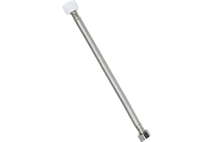 Toilet Water Connectors Hose 7/8inch to 1/2inch Stainless Steel Supply Line Braided Connector Toilet Connectors Hose