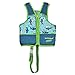SwimSchool Swim Trainer Vest, Adjustable Safety Strap, Easy on and Off, Small/Medium, Up to 33 lbs., Blue