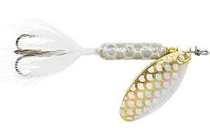 Yakima Bait Wordens 216-SWH Rooster Tail in-Line Spinner, 1/2 oz, Treble