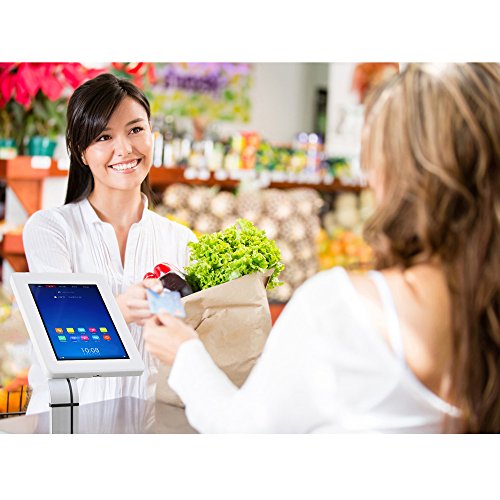 Pyle PSPADLK38 Anti-Theft iPad/Tablet Kiosk Public Display Floor Stand (Works with iPad Generations 2, 3, 4, iPad Air, iPad Air 2)