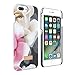 Official TED BAKER AW16 iPhone 7 Plus Case - Luxury Snap on Case / Cover in Flower Design for Women - Hard shell Back Cover for the Apple iPhone 7 Plus - Porcelain Rose Black
