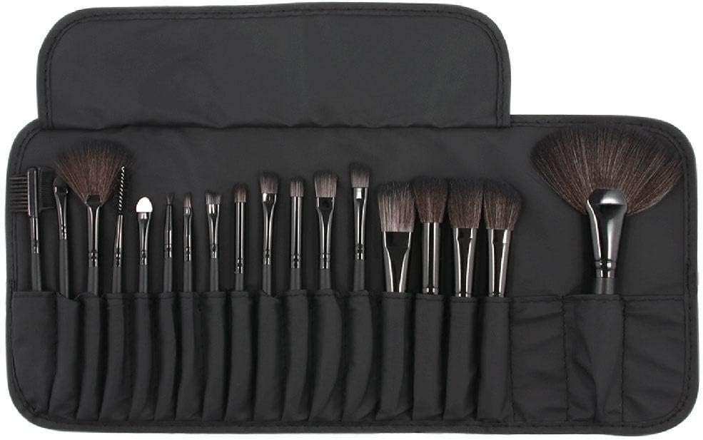 Makeup Brush Set, 18 Pieces Professional Makeup Brushes Essential Cosmetics, Face Eye Shadow Eyeliner Foundation Blush Lip Powder Liquid Cream Blending Brushes