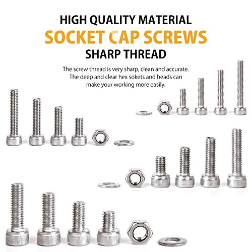 1 Stainless+Screws+Socket+Assortment+Storage