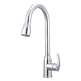 Dura Faucet DF-NMK508-CP RV Pull-Down Kitchen Sink