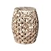 Patio Sense 62419 Maya Oval Garden Stool, Natural