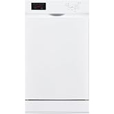 Kenmore 18" Compact Built-In Dishwasher - White | 45 DBA - EasyFlex 3rd Rack, UltraWash Plus, TurboDry &amp; SmartWash - 10 Place Settings - ENERGY STAR Certified