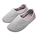 bestfur Women's Comfortable Breathable Cotton Waterproof Yoga House Slippers Shoes Pink L(8-9 US)