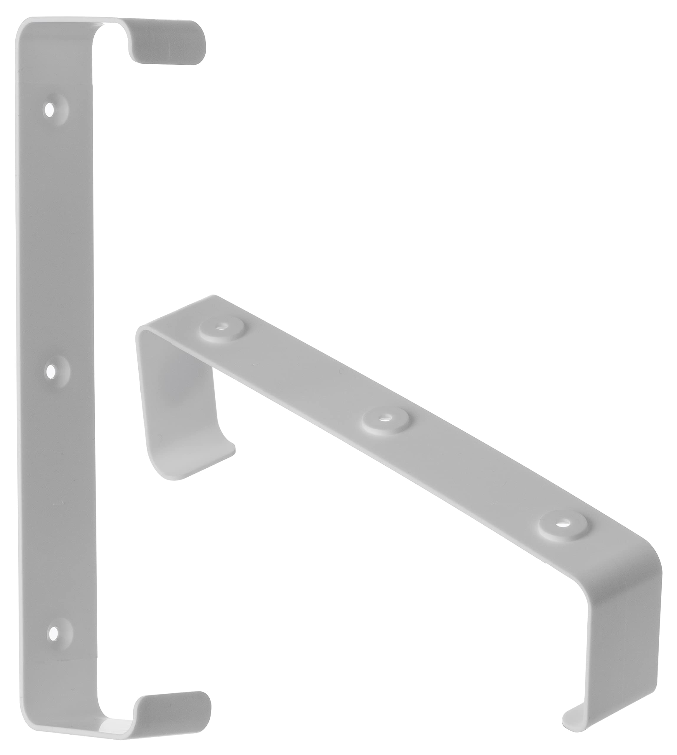220x55mm Support Bracket for Flat Ducting - Pack of 2 Rectangular Clips