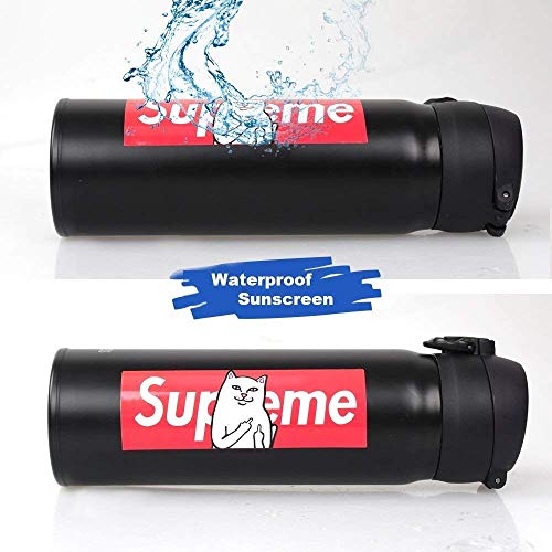 Supreme Stickers Pack FNGEEN Laptop Stickers Bomb Motorcycle Bicycle Luggage Decal Graffiti Patches Skateboard Stickers for Laptop Travel Case Skateboard Guitar Car Bike Bumper decals (Series 50A)