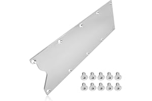 RALZAOTO LS Gen 3 Valley Pan Cover Plate Low Profile Compatible with LSX LS1 LM7 LR4 LQ4 LS6 L59 LQ9 LM4 L33 (Silver)