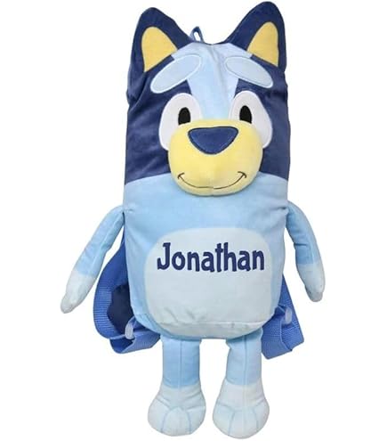 Amazon.com: Bluey Jumbo Plush 40 cm, Blue Dog Plush, as in The