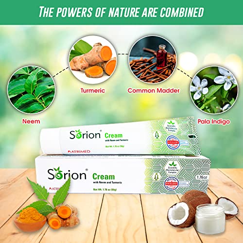 Sorion Cream For Psoriasis And Ayurveda Skin Care With Coconut Oil