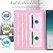 FYY New Apple iPad Pro 12.9 inch 3rd Generation 2018 Case Premium Leather Case [Support Apple Pencil Charging], Folio Flip Case Smart Cover with [Auto Sleep/Wake Feature] Pink