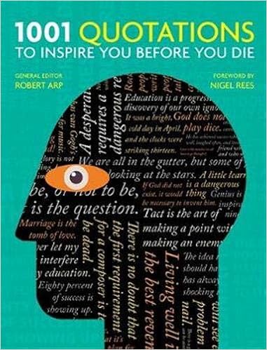1001 Quotations To Inspire You Before You Die Amazoncouk - 