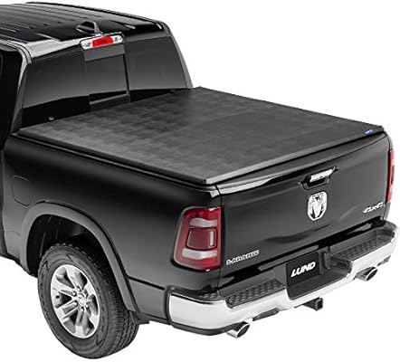 Amazon Com Lund Genesis Tri Fold Soft Folding Truck Bed Tonneau Cover 950164 Fits 2019 2021 New Body Style Dodge Ram 1500 New Body Style 6 4 Bed 76 3 Automotive