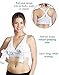 Rumina Racerback Hands Free Pump&Nurse Nursing Bra for Pumping. Perfect for Breastfeeding Pumps by Spectra, Medela, Lansinoh, etc., Nude L