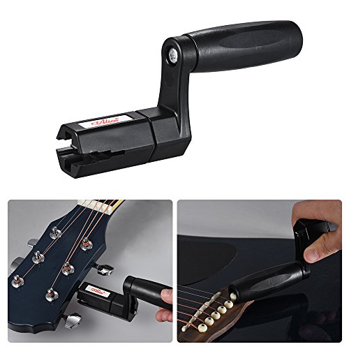 GOSONO Multifunctional Guitar String Winder Bridge Pin Puller Remover Electric Drill Automatic Hexagonal Bit Luthier Tool - Thumbnail 2