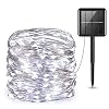 Criacr Solar Lights Outdoor, (100 LED 2 Modes) Solar String Lights, 33 ft/10m Solar Garden Lights, Waterproof Christmas…
