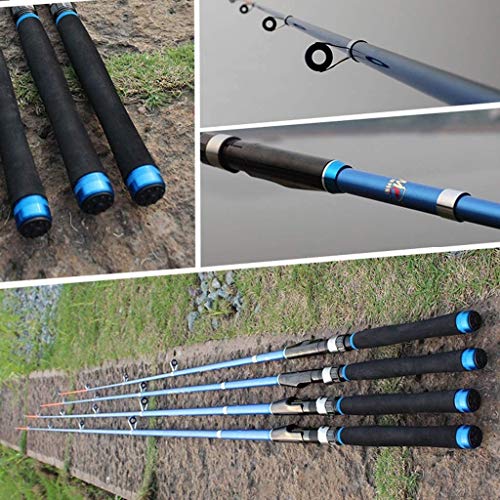MGIZLJJ Angelrute Reel Teleskop Angelrute Combo Voll Kits for Junge Mädchen und Erwachsene Super leicht und super hart… – Bild 4