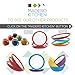Primrose Colorful Bowls by Madero Kitchen Set of 6 PREMIUM Ceramic Breakfast Bowls - 6.2 Inches, 22 OZ - 100% Secure Packaging - BEAUTIFUL DESIGN and DIFFERENT COLOURS! Also individual items available