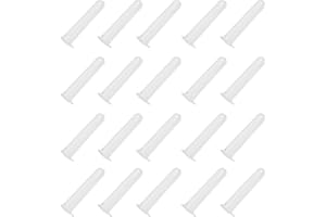 Othmro 200Pcs 10ml Plastic Centrifuge Tubes Polypropylene Graduated Microcentrifuge Tubes Round Bottom Storage Containers with Snap Cap for Beeds Yeast Specimen Sample Laboratory Clear