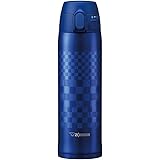 Zojirushi Stainless Steel Vacuum Insulated Mug, 16-Ounce, Ichimatsu Blue