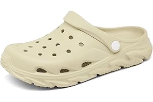 Scecocrs Women's Garden Clogs, Slip-on Comfort Sandals with Arch Support