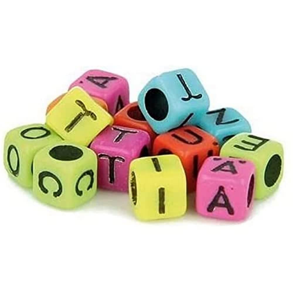 Artémio PEARL Dice 6 Colours 300 pieces – Alphabet