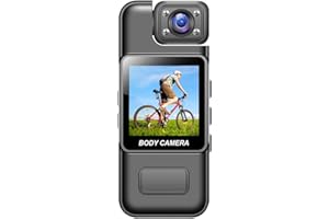 ZEYUXXRUR WiFi Mini Camera 4K HD Digital Video Recorder 180° Rotatable Lens Portable Action Camera Recorder 32G