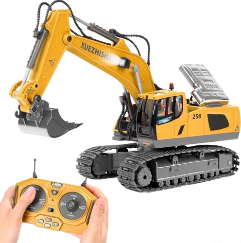 KidsFaves Remote Control Excavator Toys