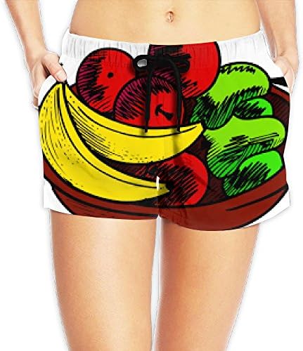 2017 New Casual Girl's Fruit Cartoon Beach Shorts