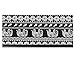 Kamor 15.6 inches MacBook Pro Canvas Fabric Laptop Sleeve MacBook Air Case Shell Skin Bohemian Style Notebook Computer Case Cover Briefcase Carrying Bag Ultrabook Laptop Bag (15.6 Inch, Black)