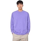 Milltex 403 Pigmented Dyed Crewneck Pullover Sweatshirt Soft Handfeel 3 End Fleece 80% Cotton 20% Poly 9.5 Oz 340 GSM
