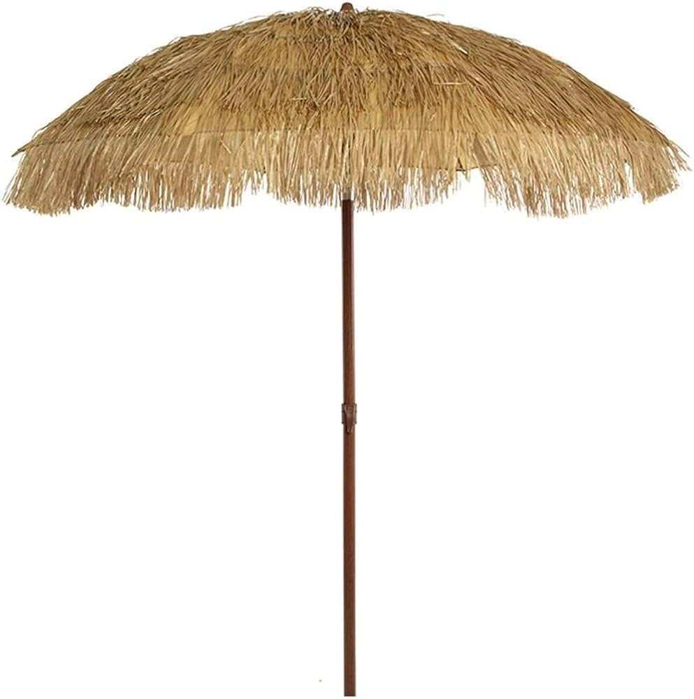 1,8 m neigbar, 45 ° hawaiianischer Reettierschirm für draußen