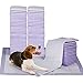 Petphabet 100 Pack Dog Pee Pads 23 by 24 Inches,Lavender Scented Dog Training Pads with Attractant