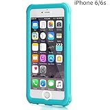 meritcase iPhone 6/iPhone 6s Waterproof Case, IP68 4.7 inch iPhone 6/6s Full Body Shockproof Snowproof Dirtproof Sandproof Case for Swimming Diving Surfing Snorkeling (4.7 inch, Blue)