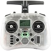 RadioMaster Pocket Portable Remote Controller Hall Gimbal EdgeTX Built in LED Light Mode 2 (Transparent, ELRS)