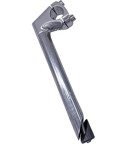 Potence Tige Lowrider Tout Torsadé 22,2 Mm – Chromée – Pièce Vélo Sur Mesure